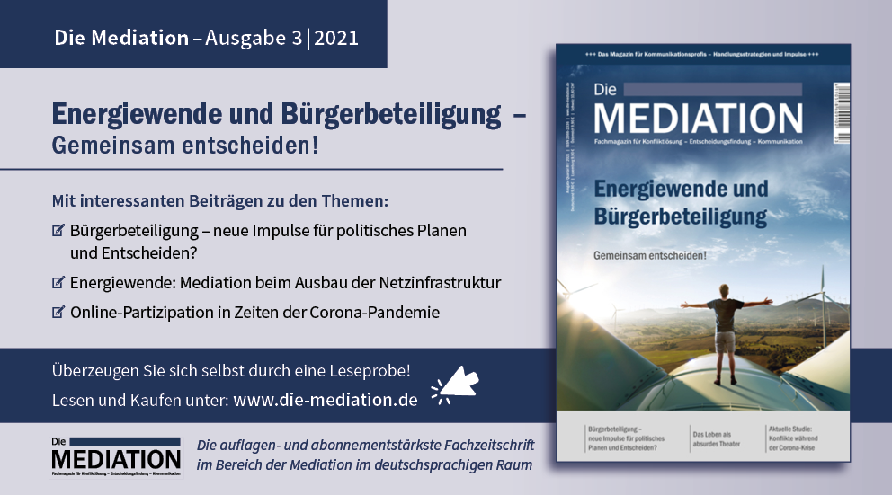 Fachmagazin - Die Mediation